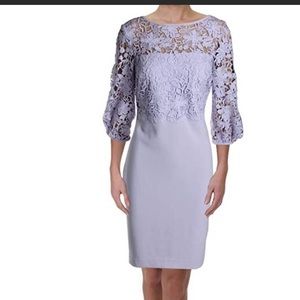 NWT- Lauren Ralph Lauren Claire Puff Sleeve Dress